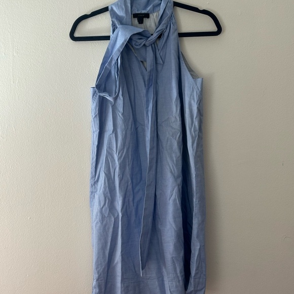 J. Crew Light Blue Bow Dress - Picture 4 of 4